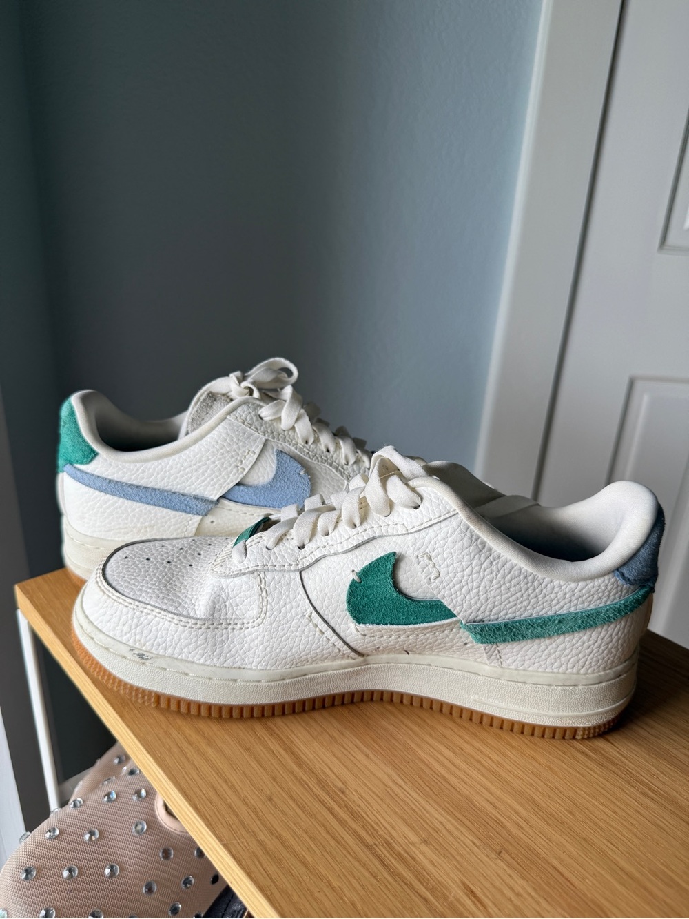 Nike Air Force 1 Vandalized